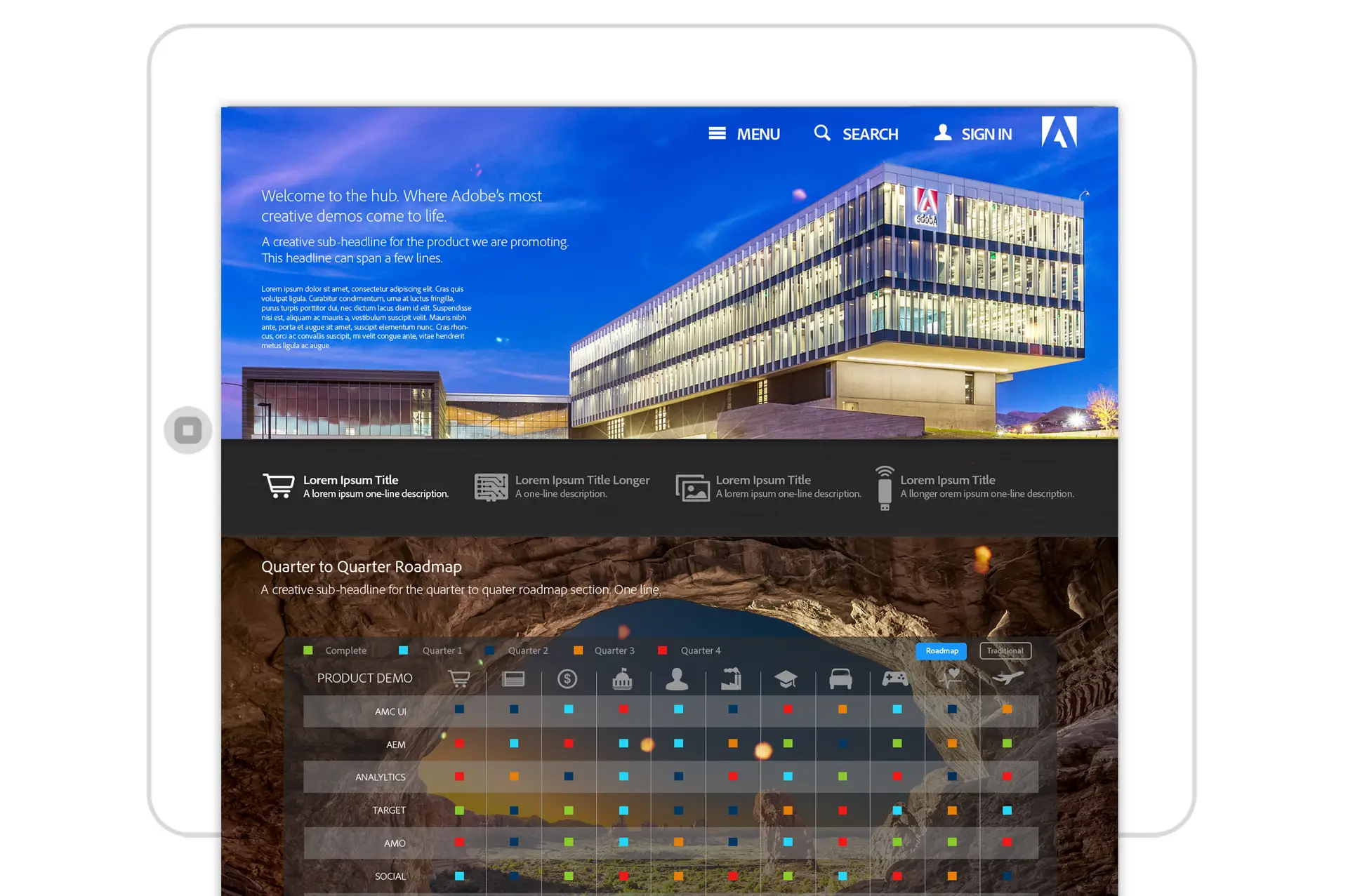 Adobe - UX/UI Design