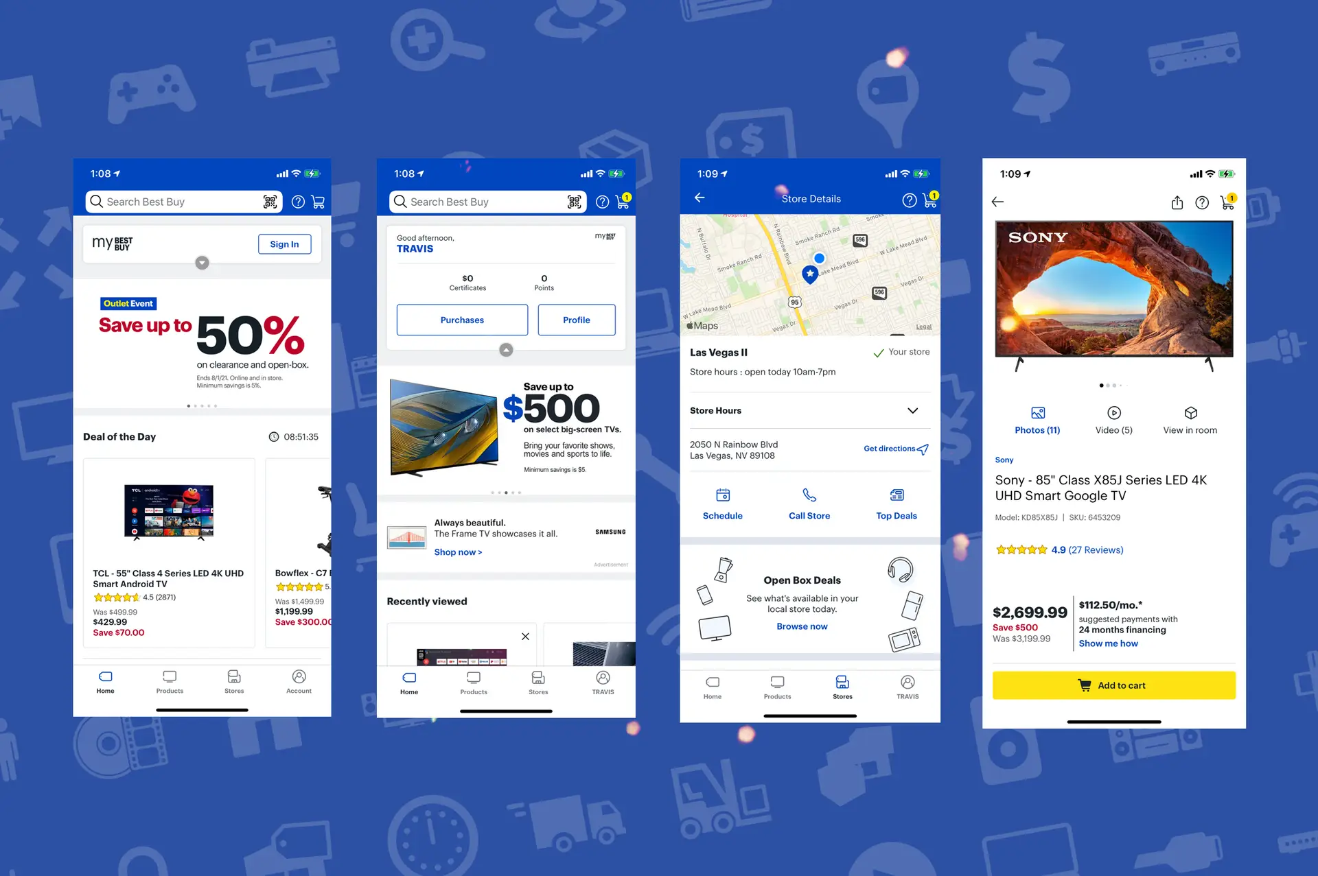 Best Buy - UX/UI Design