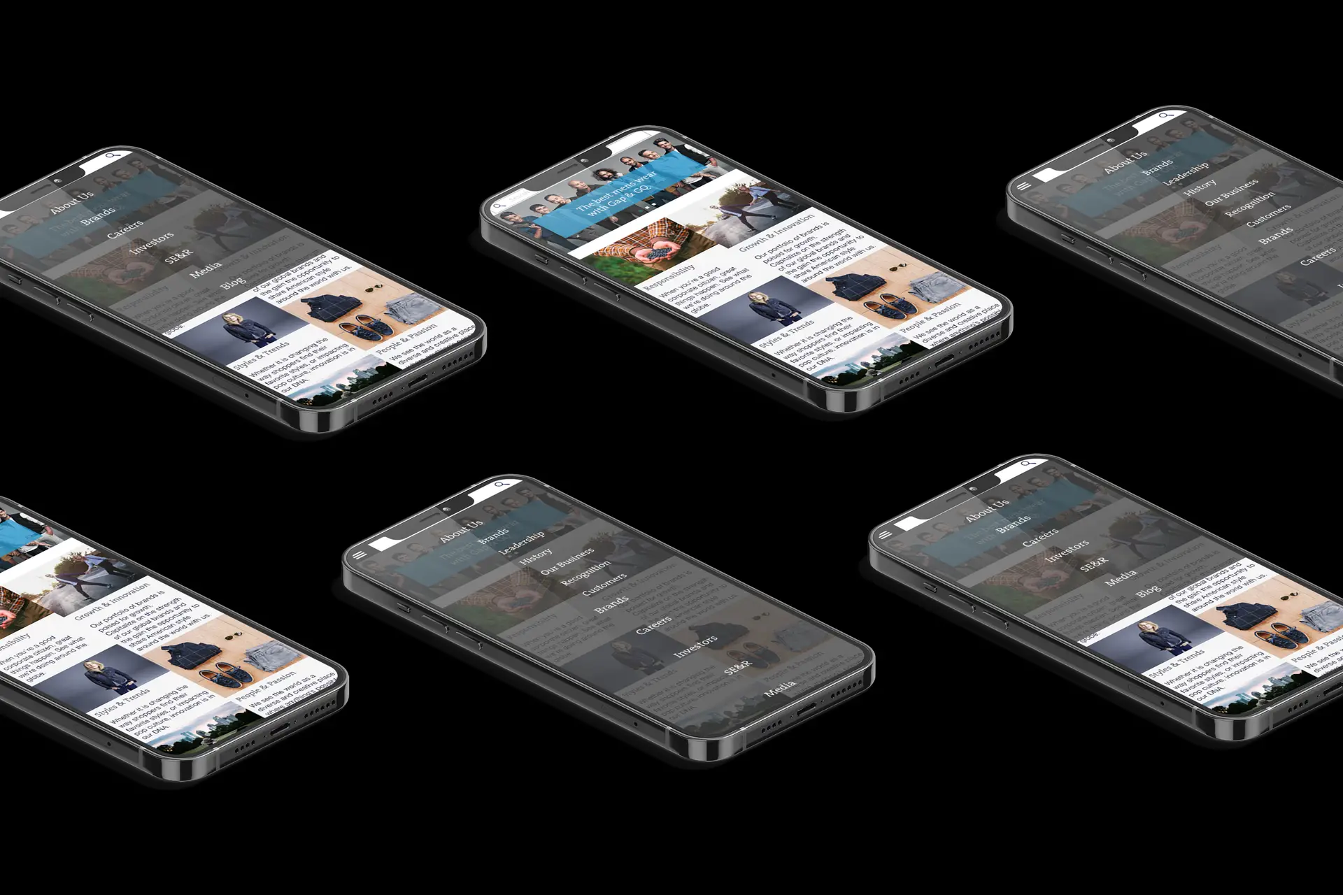 GAP Inc. UX/UI Design